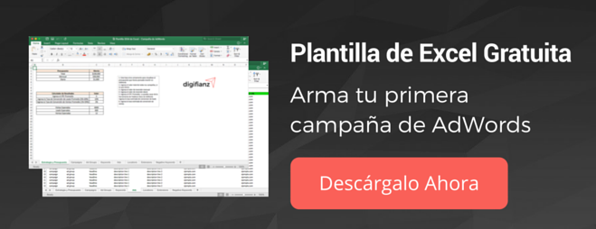 Plantilla de Adwords